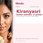 Kiranyasri Name Meaning and Details
