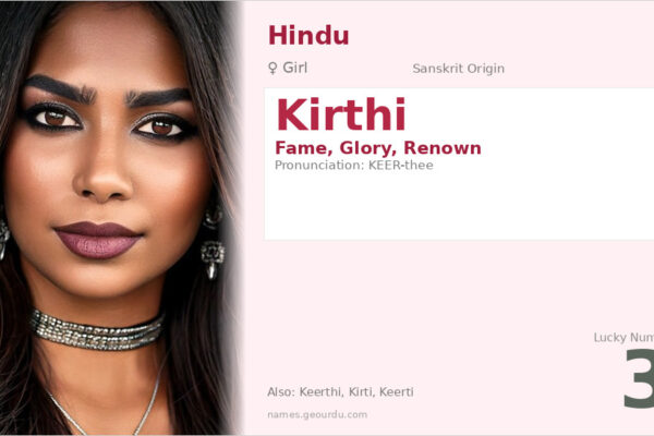 Kirthi Name Meaning — Origin, Gender & Details (2025)