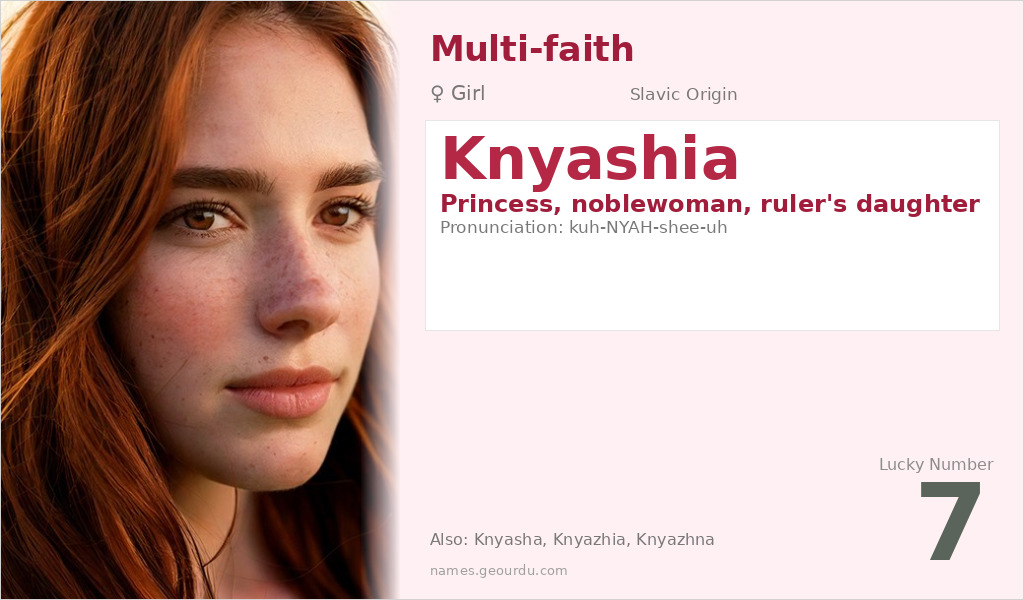 Knyashia Name Meaning and Details