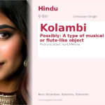 Kolambi Name Meaning and Details