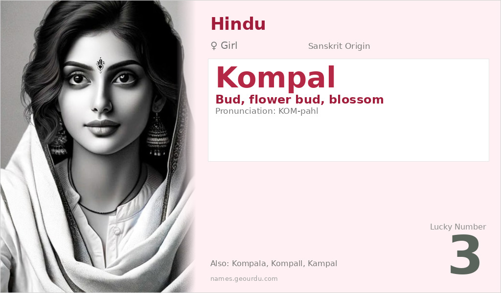 Kompal Name Meaning and Details