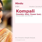 Kompali Name Meaning and Details