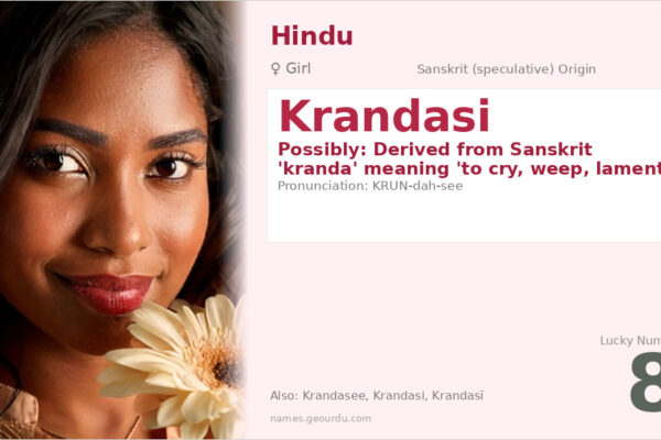 Krandasi Name Meaning — Origin, Gender & Details (2025)
