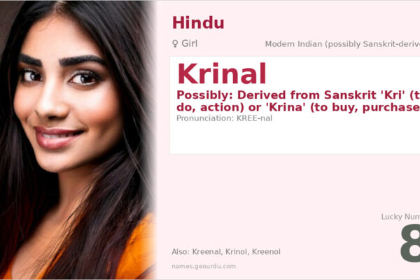 Krinal Name Meaning — Origin, Gender & Details (2025)
