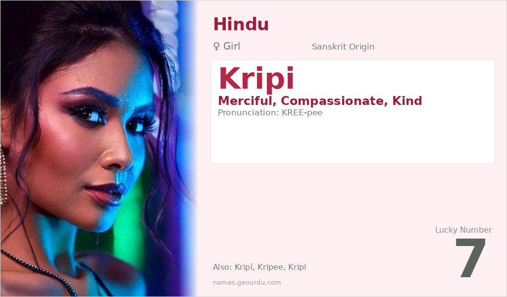 Kripi Name Meaning and Details