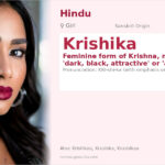 Krishika Name Meaning and Details