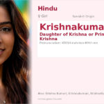 Krishnakumari Name Meaning and Details