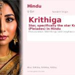 Krithiga Name Meaning and Details