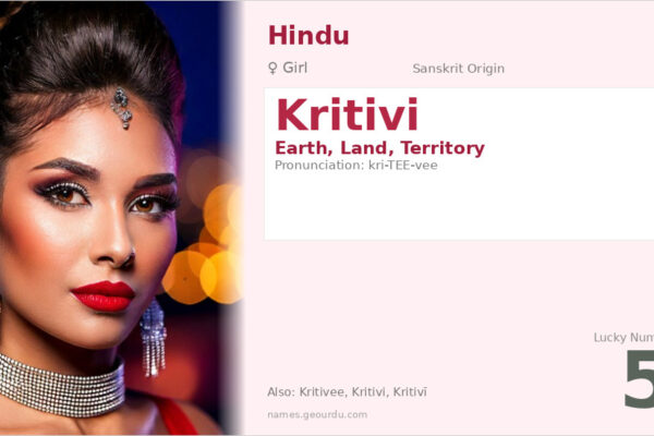 Kritivi Name Meaning — Sanskrit Origin, Girl Name & Details (2025)