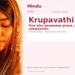 Krupavathi Name Meaning and Details