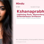 Kshanaprabha Name Meaning and Details