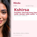 Kshirsa Name Meaning and Details