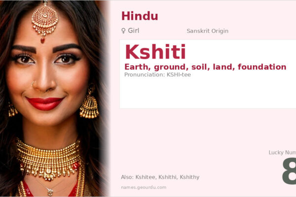 Kshiti Name Meaning — Sanskrit Origin, Girl Name & Details (2025)