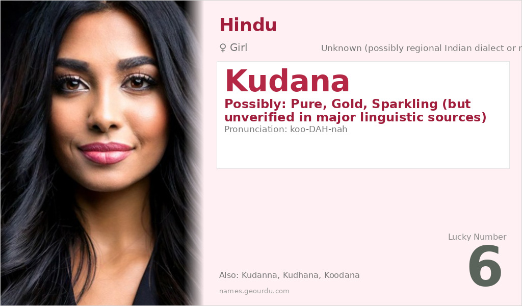 Kudana Name Meaning and Details