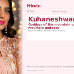 Kuhaneshwary Name Meaning and Details