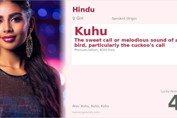Kuhu Name Meaning — Sanskrit Origin, Girl Name & Cultural Significance (2025)