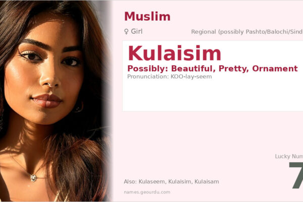 Kulaisim Name Meaning — Origin, Gender & Details (2025)