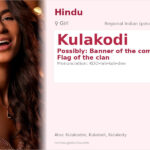 Kulakodi Name Meaning and Details