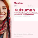 Kulsumah Name Meaning and Details
