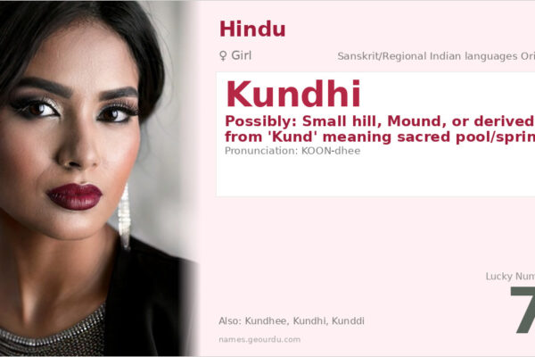 Kundhi Name Meaning — Origin, Gender & Details (2025)