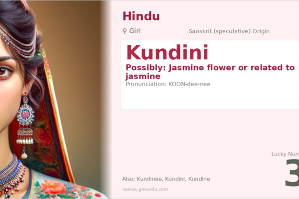 Kundini Name Meaning — Origin, Gender & Details (2025)