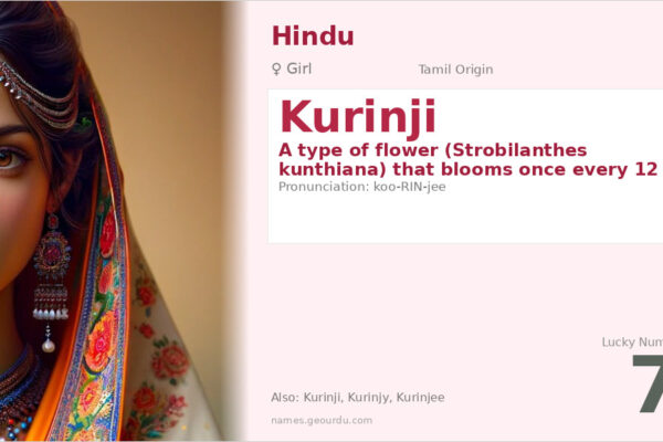 Kurinji Name Meaning — Tamil Flower Name for Girls (2025)