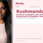 Kushmanda Name Meaning and Details