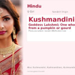 Kushmandini Name Meaning and Details