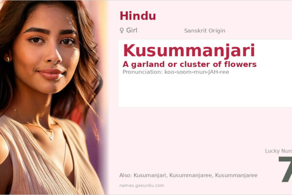 Kusummanjari Meaning — Sanskrit Origin, Girl Name & Details (2025)