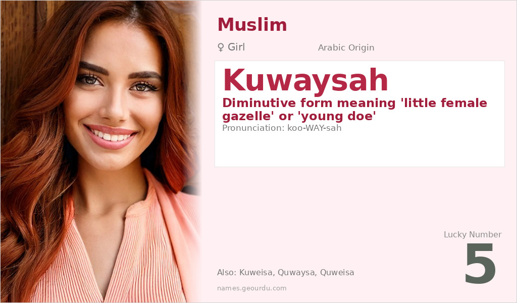 Kuwaysah Name Meaning and Details