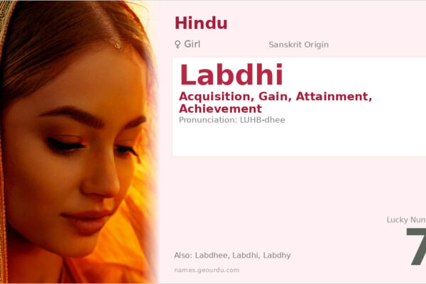 Labdhi Name Meaning — Sanskrit Origin, Girl Name & Details (2025)