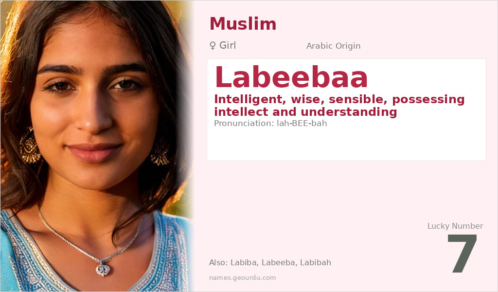 Labeebaa Name Meaning and Details