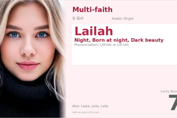 Lailah Name Meaning — Arabic Origin, Girl Name & Cultural Significance (2025)