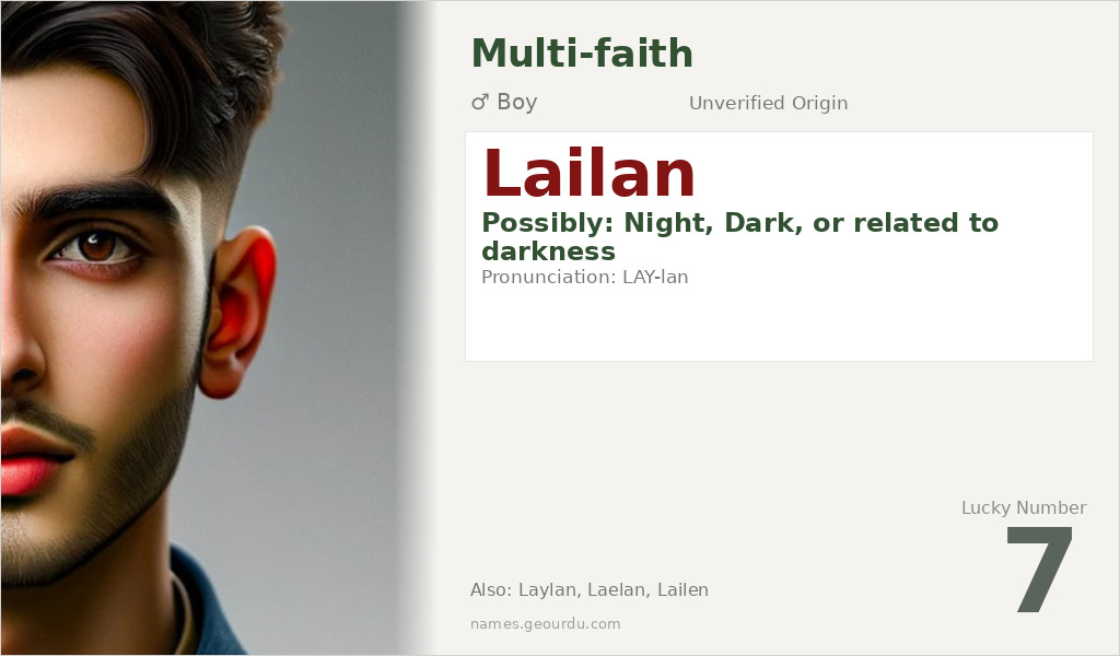 Lailan Name Meaning and Details