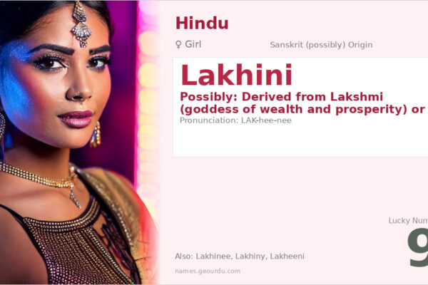 Lakhini Name Meaning — Origin, Gender & Details (2025)