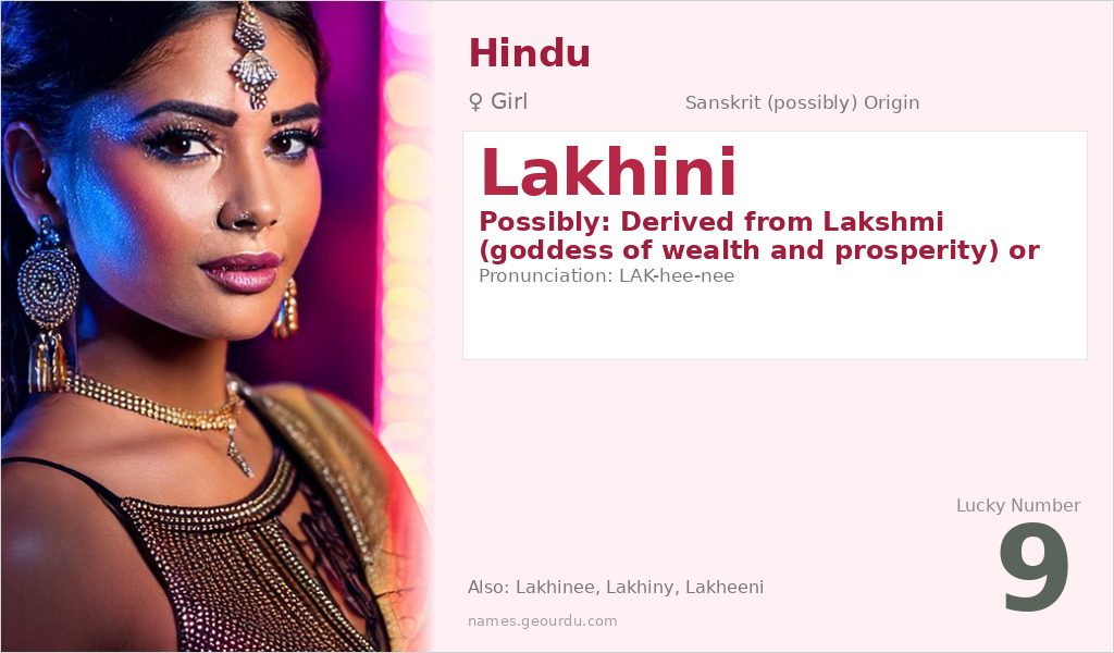 Lakhini Name Meaning and Details