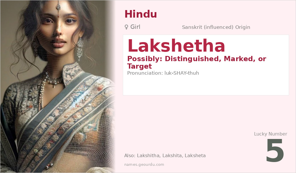Lakshetha Name Meaning and Details