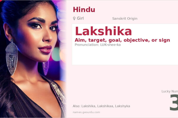Lakshika Name Meaning — Sanskrit Origin, Girl Name & Details (2025)