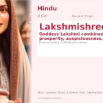 Lakshmishree Name Meaning and Details
