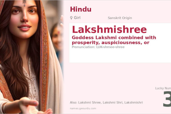 Lakshmishree Meaning — Sanskrit Origin, Girl Name & Details (2025)