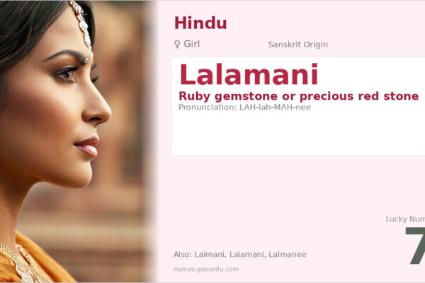 Lalamani Name Meaning — Sanskrit Origin, Girl Name & Details (2025)