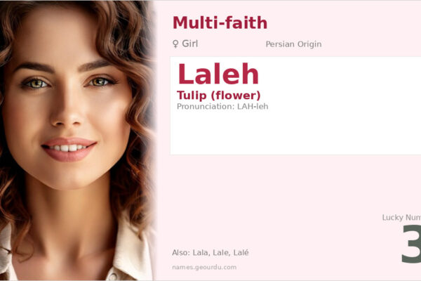 Laleh Name Meaning — Persian Origin, Girl Name & Tulip Symbolism (2025)