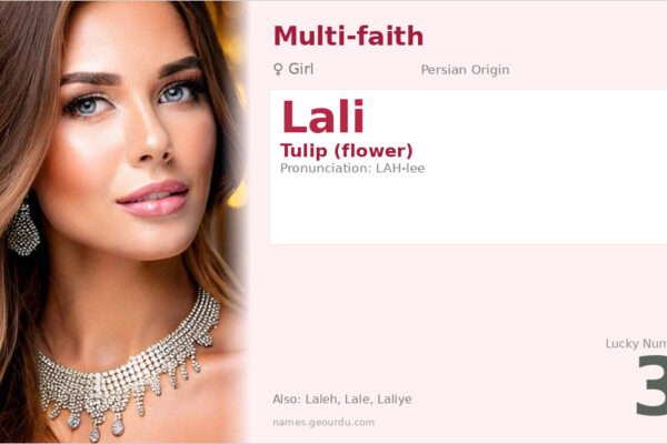 Lali Name Meaning — Origin, Gender & Details (2025)