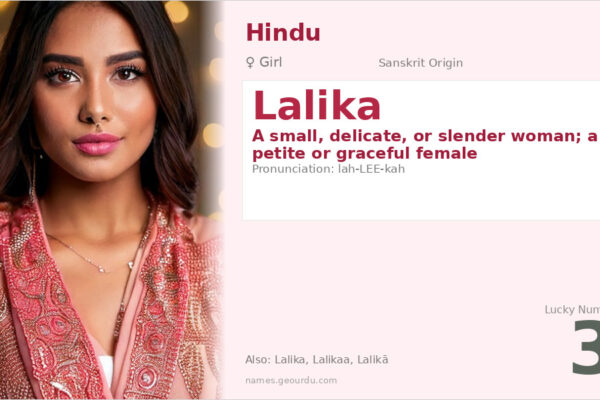Lalika Name Meaning — Sanskrit Origin, Girl Name & Details (2025)