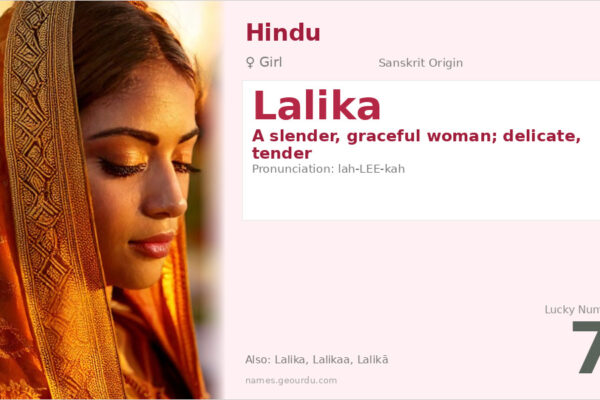 Lalika Name Meaning — Sanskrit Origin, Girl Name & Details (2025)