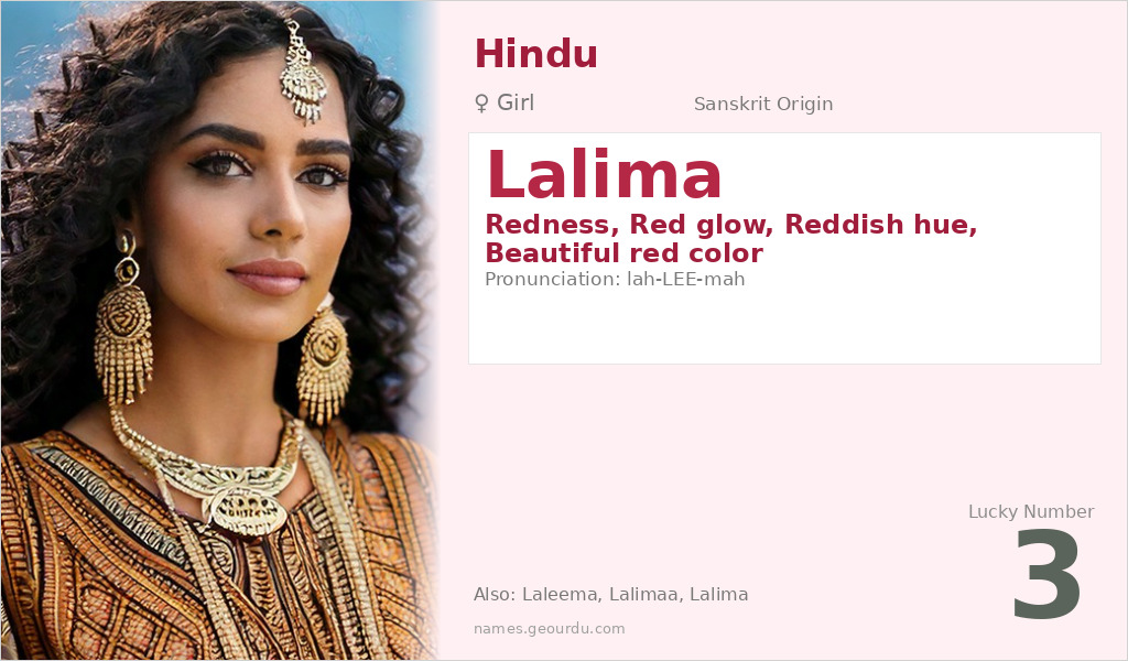 Lalima Name Meaning and Details