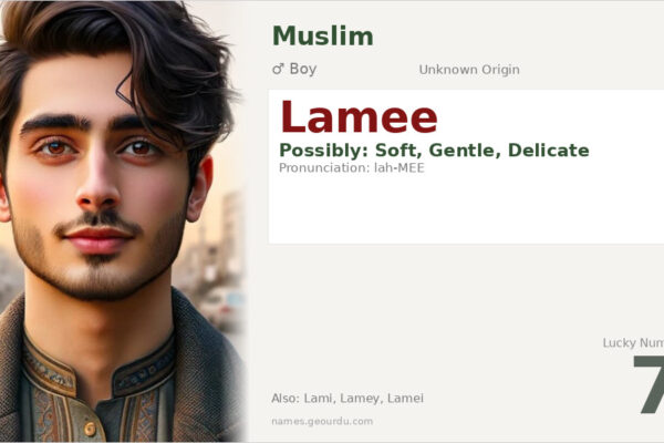 Lamee Name Meaning — Origin, Gender & Details (2025)