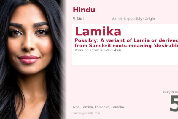 Lamika Name Meaning — Origin, Gender & Details (2025)