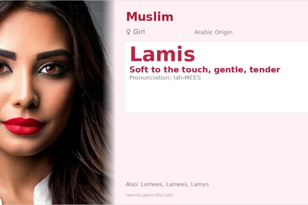 Lamis Name Meaning — Arabic Origin, Girl Name & Cultural Significance (2025)