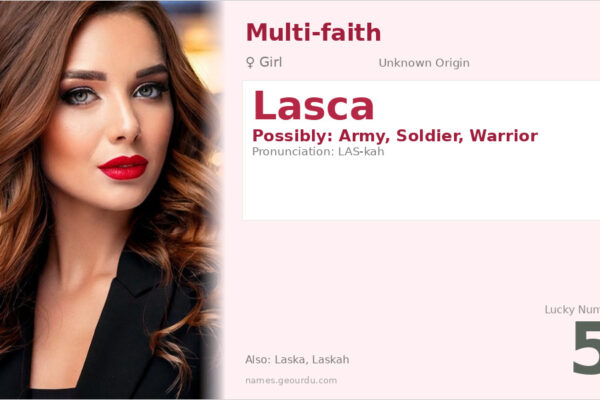 Lasca Name Meaning — Origin, Gender & Details (2025)